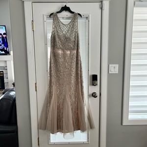 Beautiful formal evening gown.